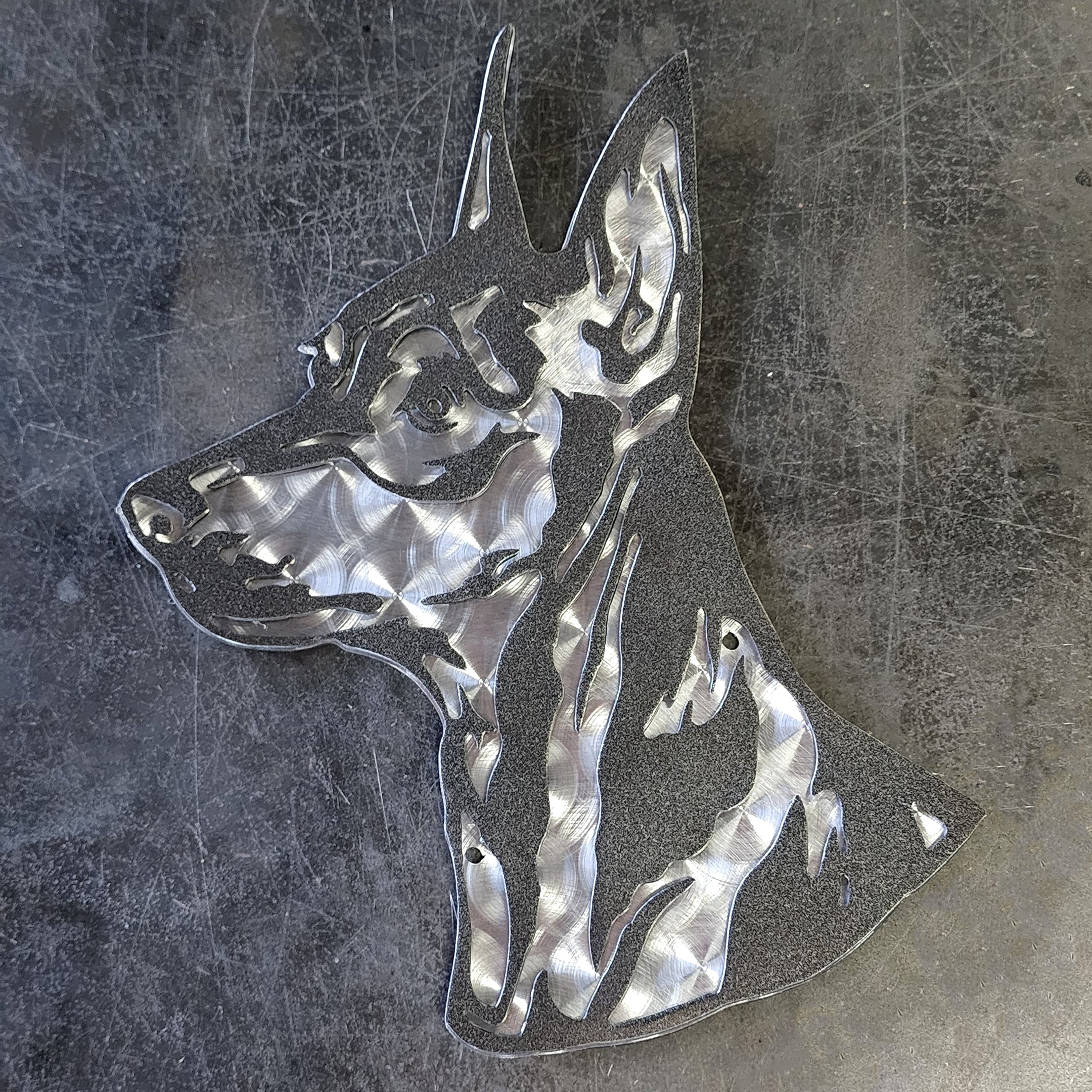 Miniature Pinscher Metal Art