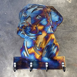 Labrador Retriever Key & Leash Hanger