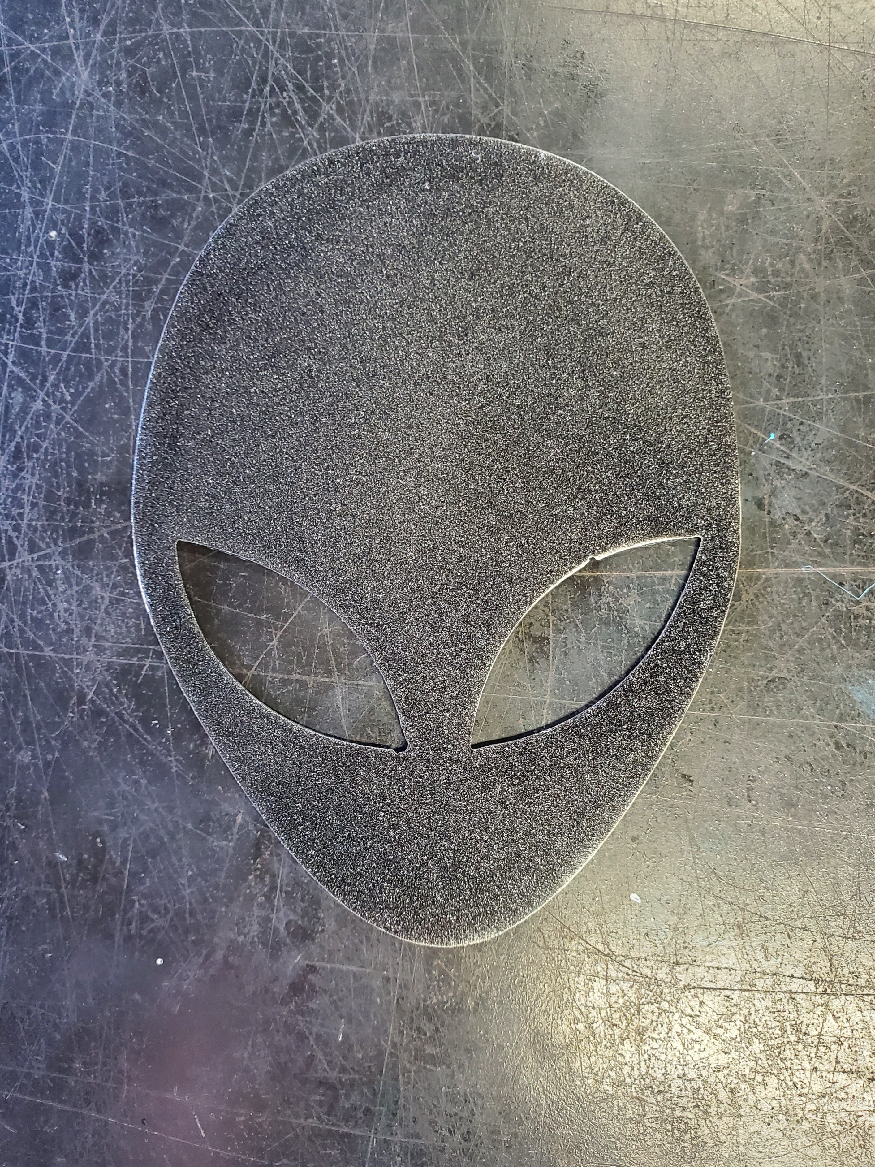 Alien Metal Art