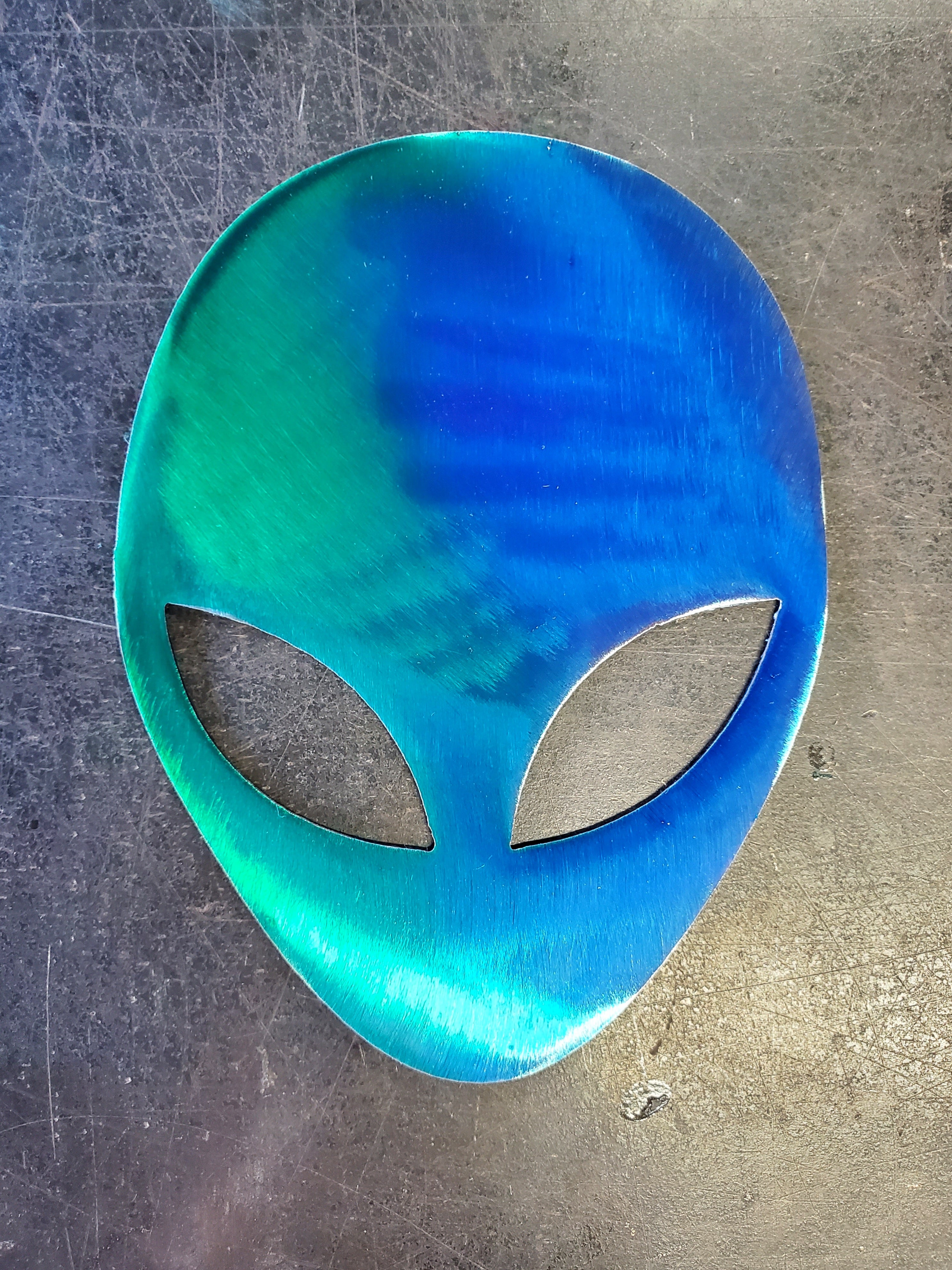 Alien Metal Art
