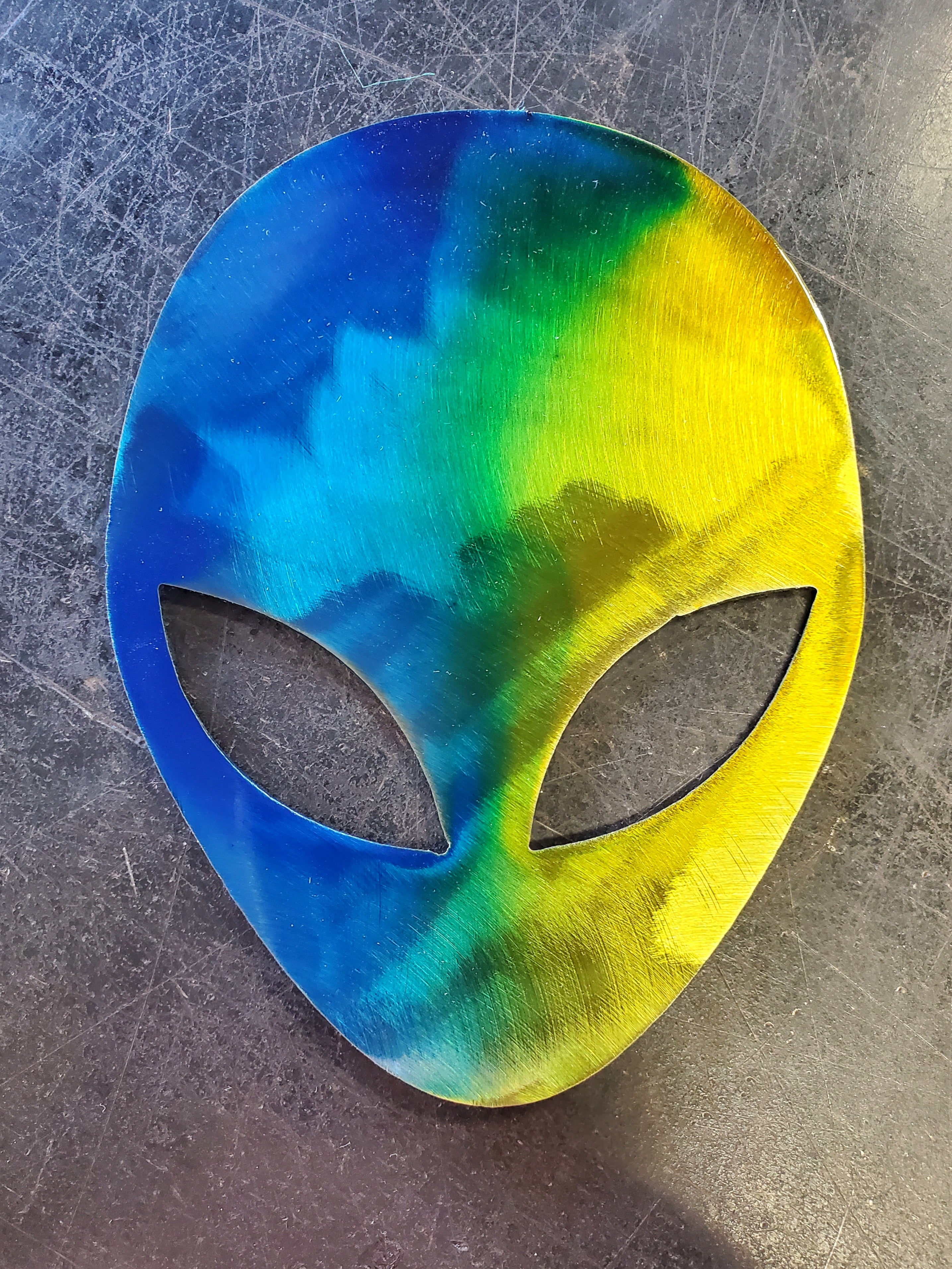 Alien Metal Art