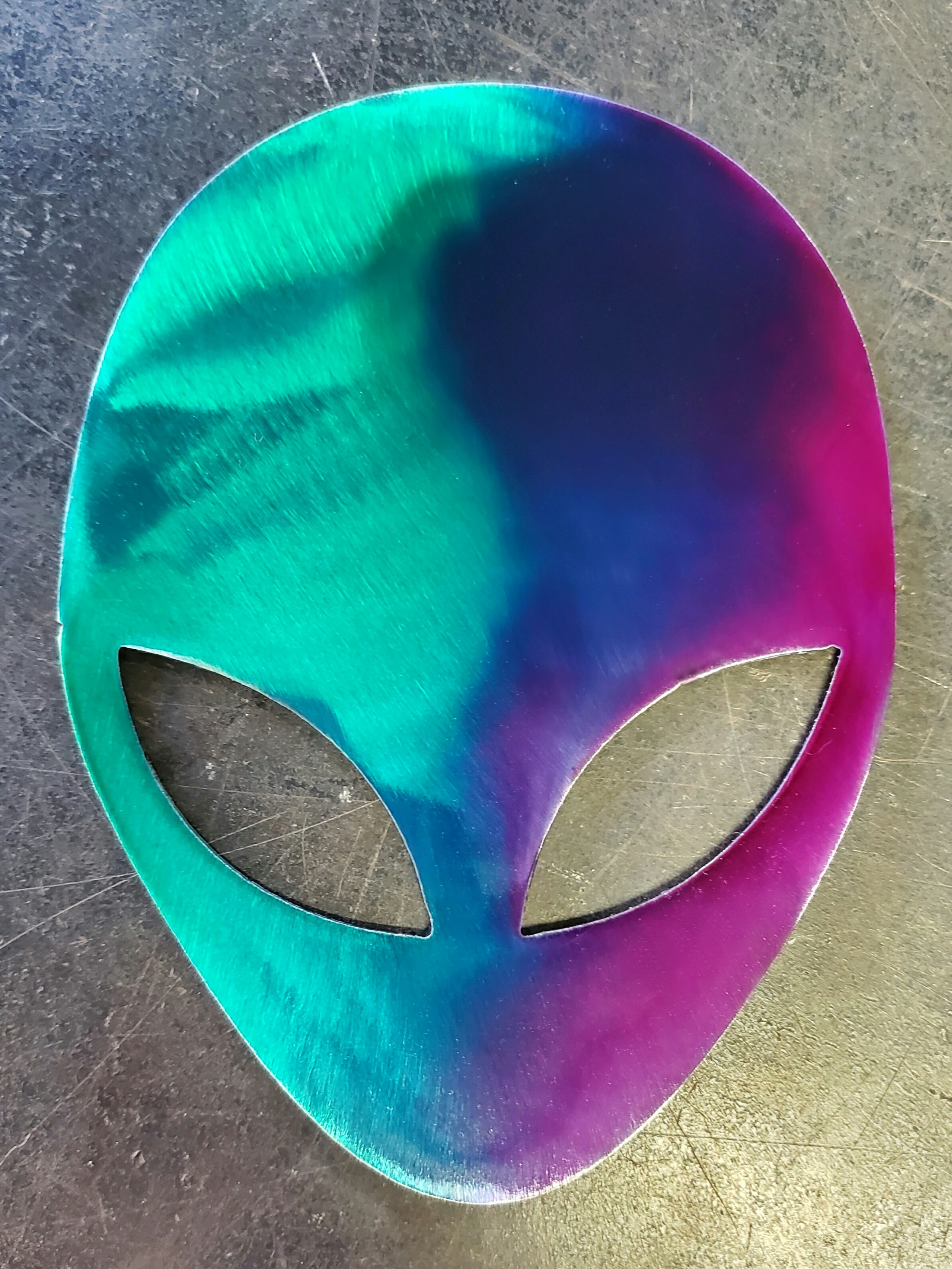 Alien Metal Art