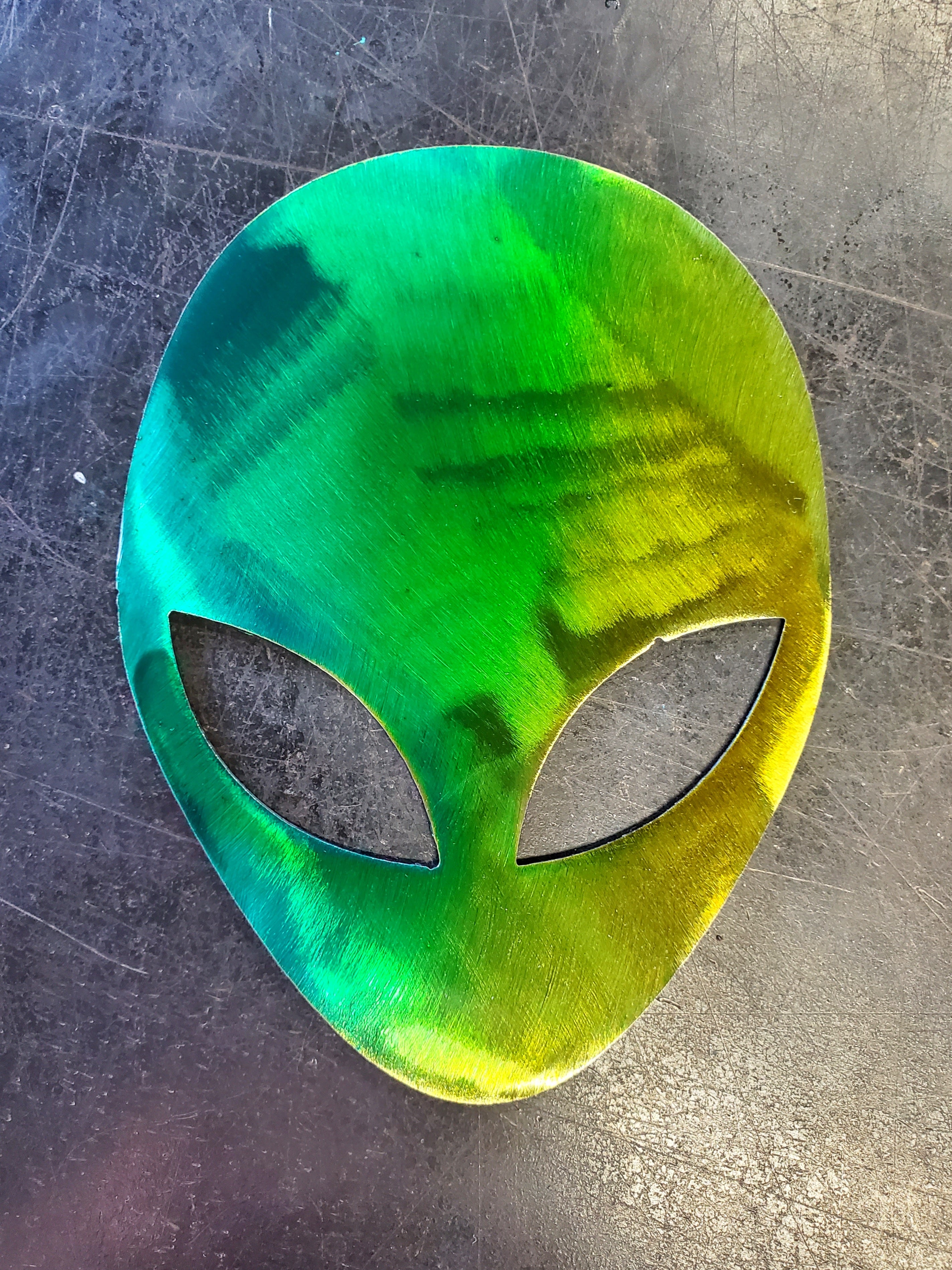 Alien Metal Art