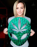 Alien Cannabis ufo alien  420 Metal Metal Art Wall Decor Fabrication Welding Welder Annapolis Maryland Custom Personalized Gift