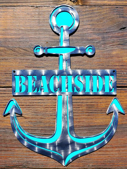 Anchor Personalized Metal Sign