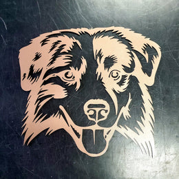 Australian Shepherd Metal Wall Art