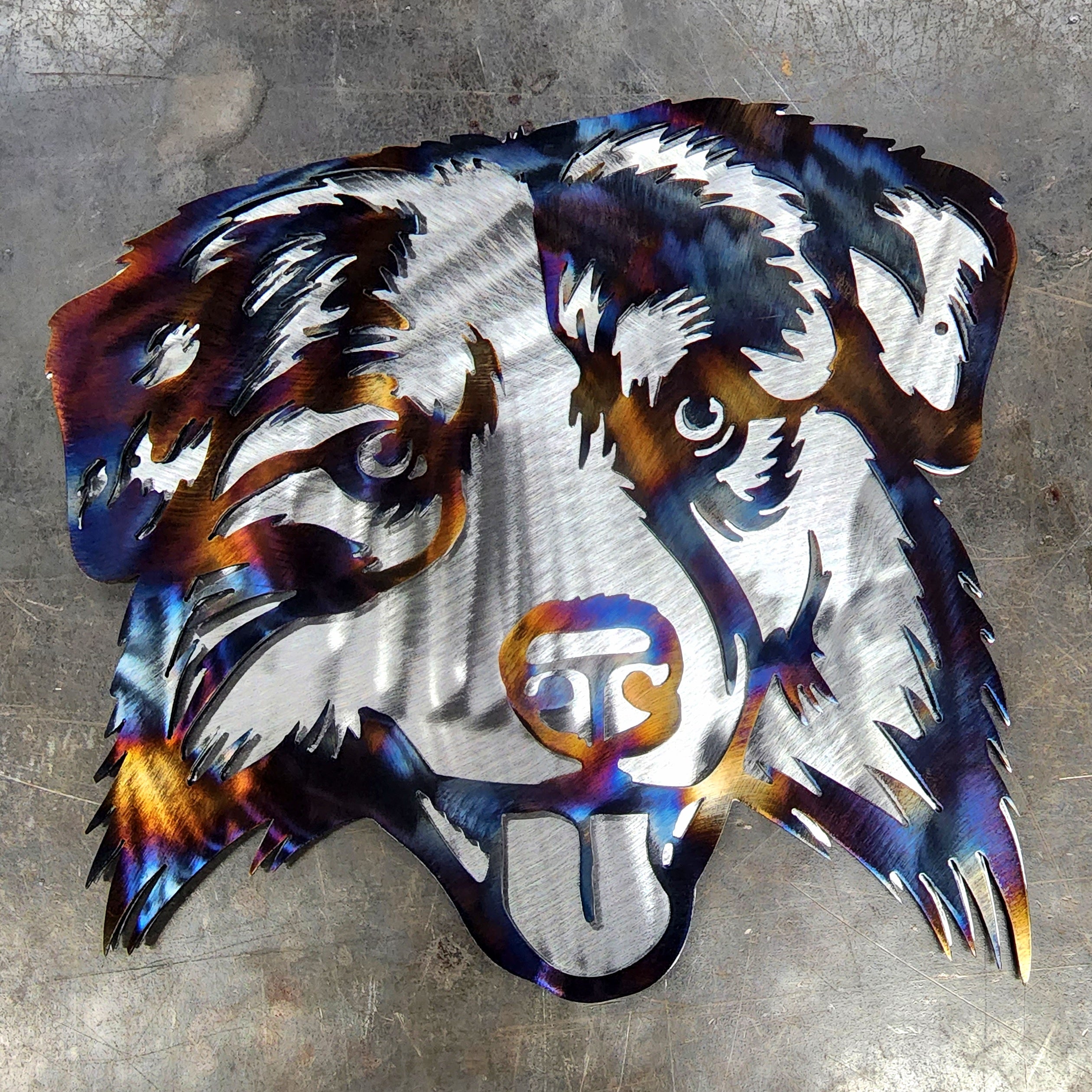 Australian Shepherd #1 Metal Art
