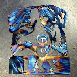 Australian Shepherd Metal Wall Art