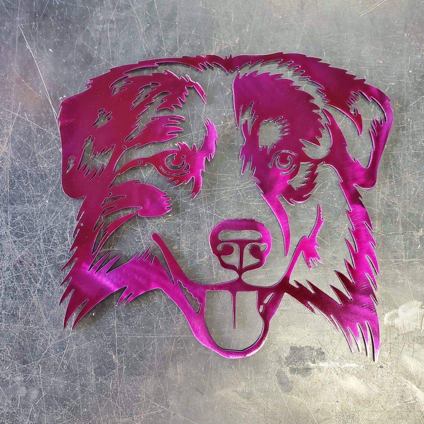 Australian Shepherd #1 Metal Art