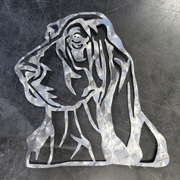 Basset Hound Metal Wall Art