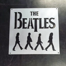 Beatles Metal Wall Art