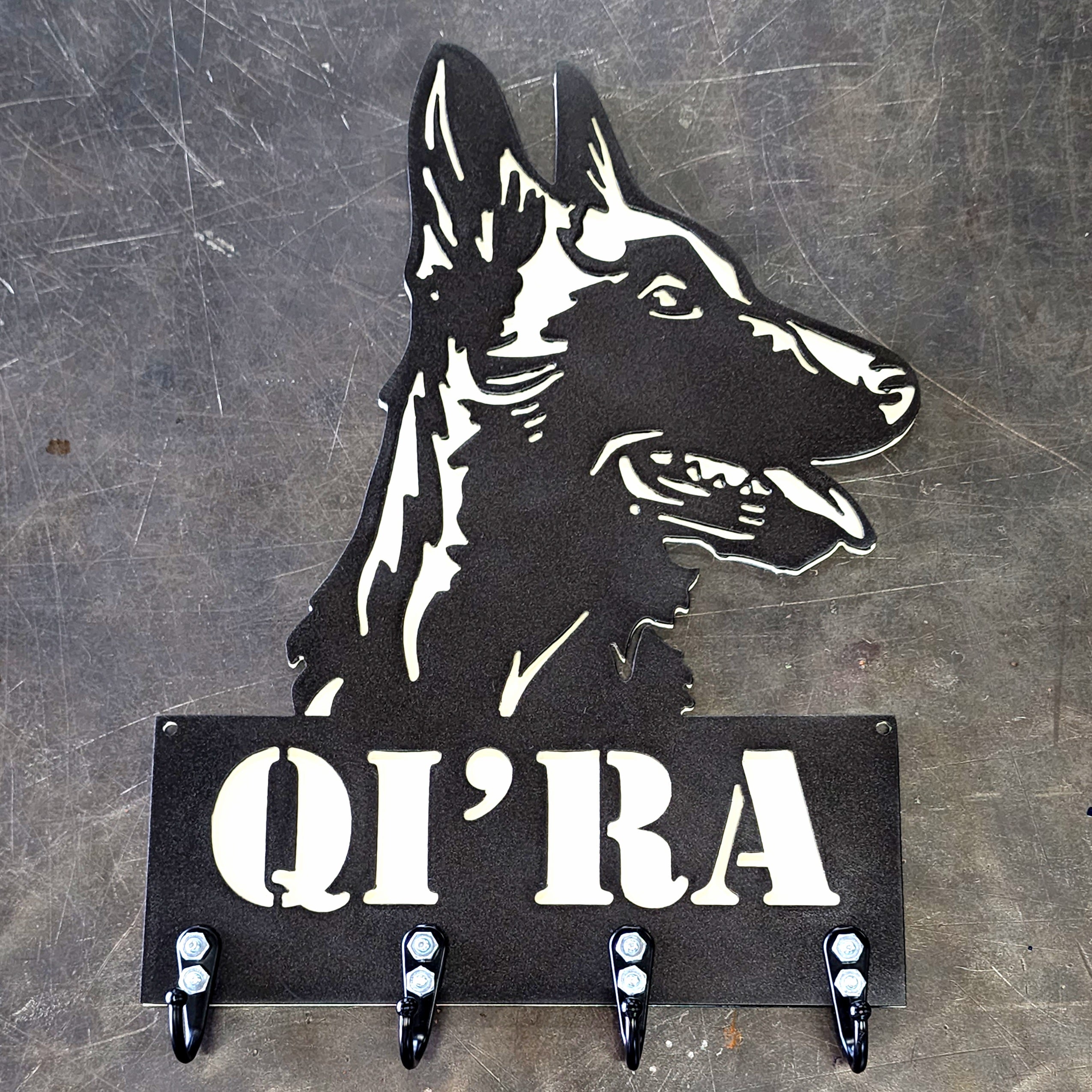 Belgian Malinois #2 Key & Leash Hanger