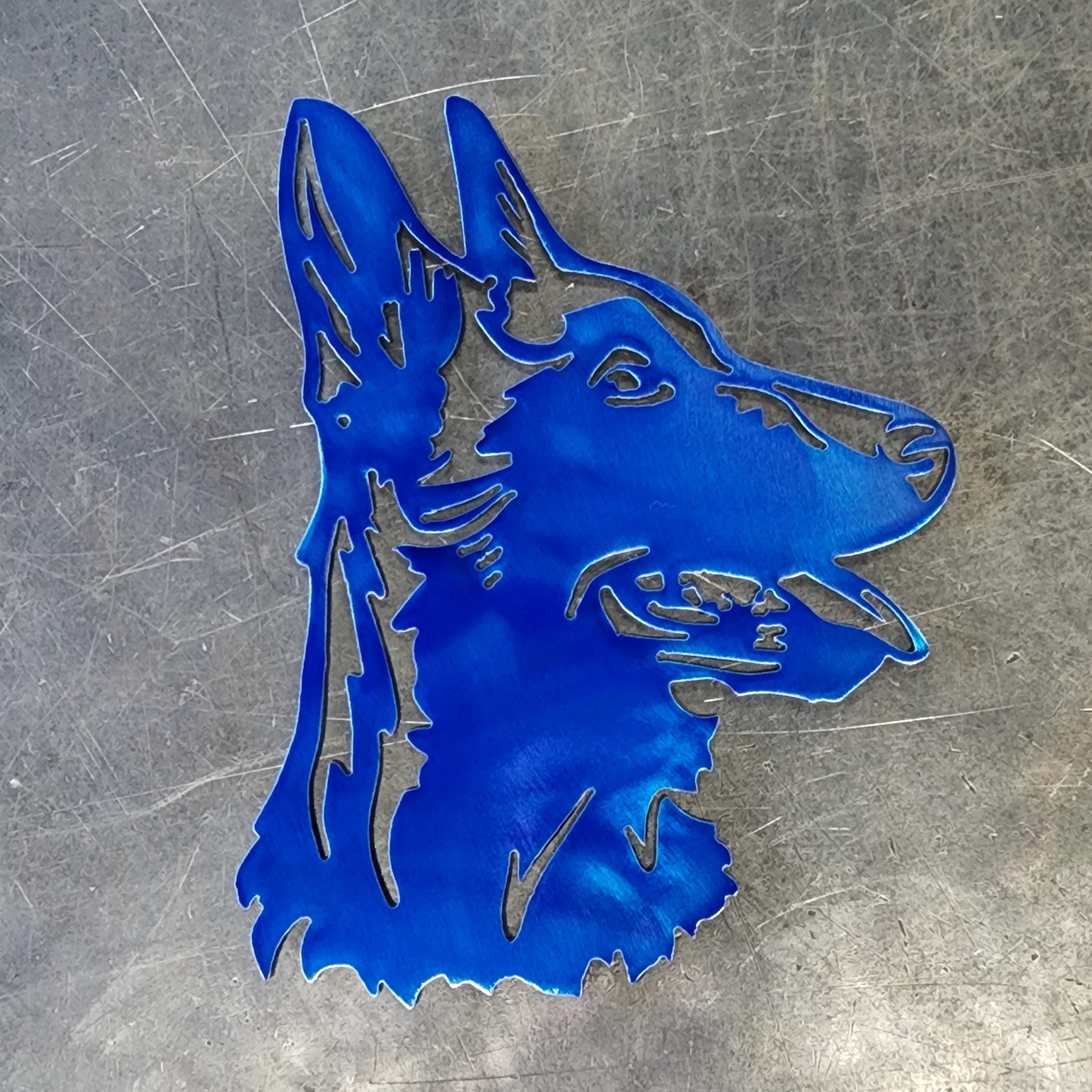 Belgian Malinois #2 Metal Art