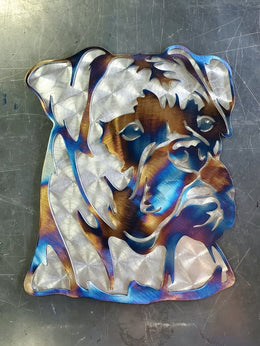 Boxer Metal Wall Art