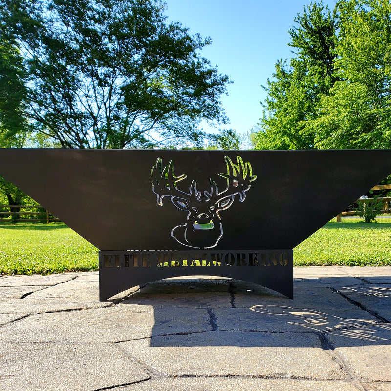 White-Tailed Deer #1 | Fire Pit Side Design