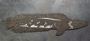Bullseye Snakehead Fishing Metal Art Home Decor Wall Decor Fabrication Welding Welder Annapolis Maryland Custom Personalized Gift