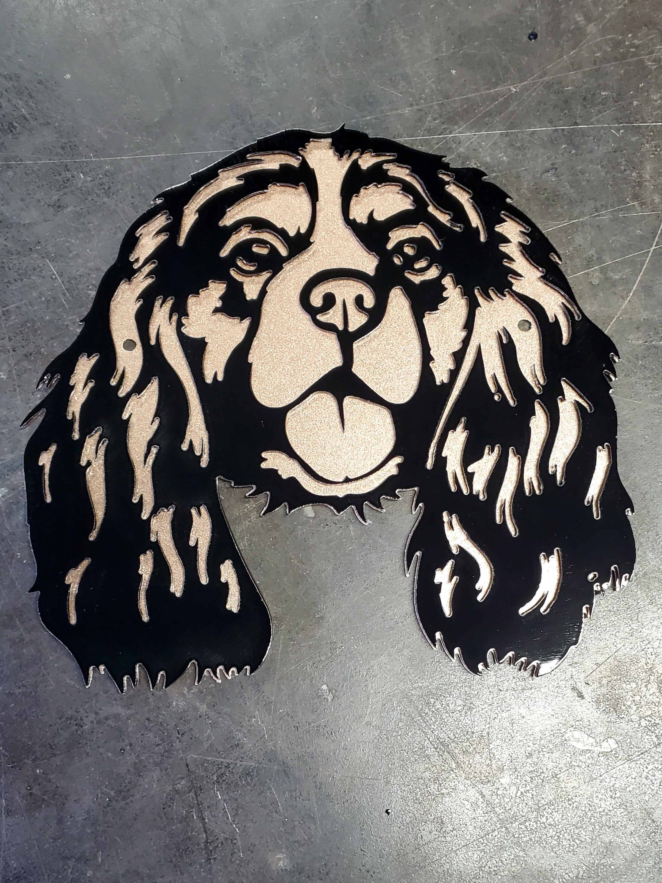 Cavalier King Charles Metal Art
