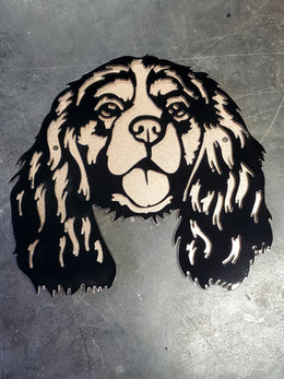 Cavalier King Charles Metal Wall Art