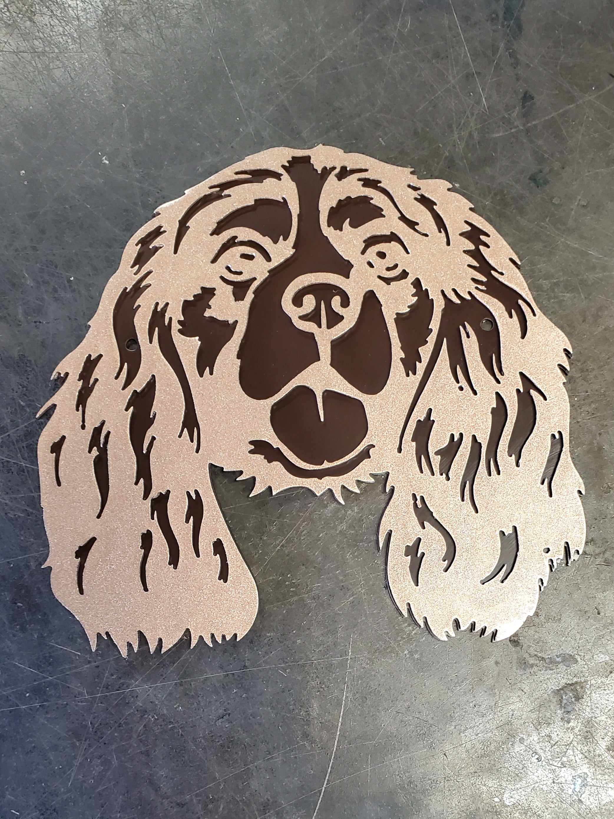 Cavalier King Charles Metal Art