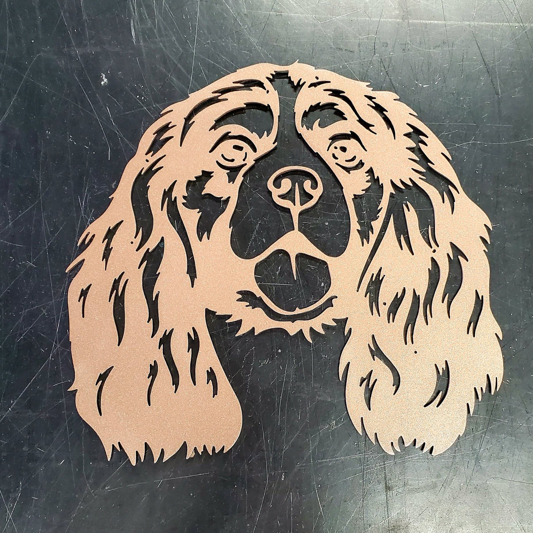 Cavalier King Charles Metal Art