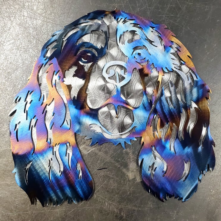 Cavalier King Charles Metal Art