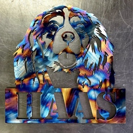 Cavalier King Charles Metal Wall Art