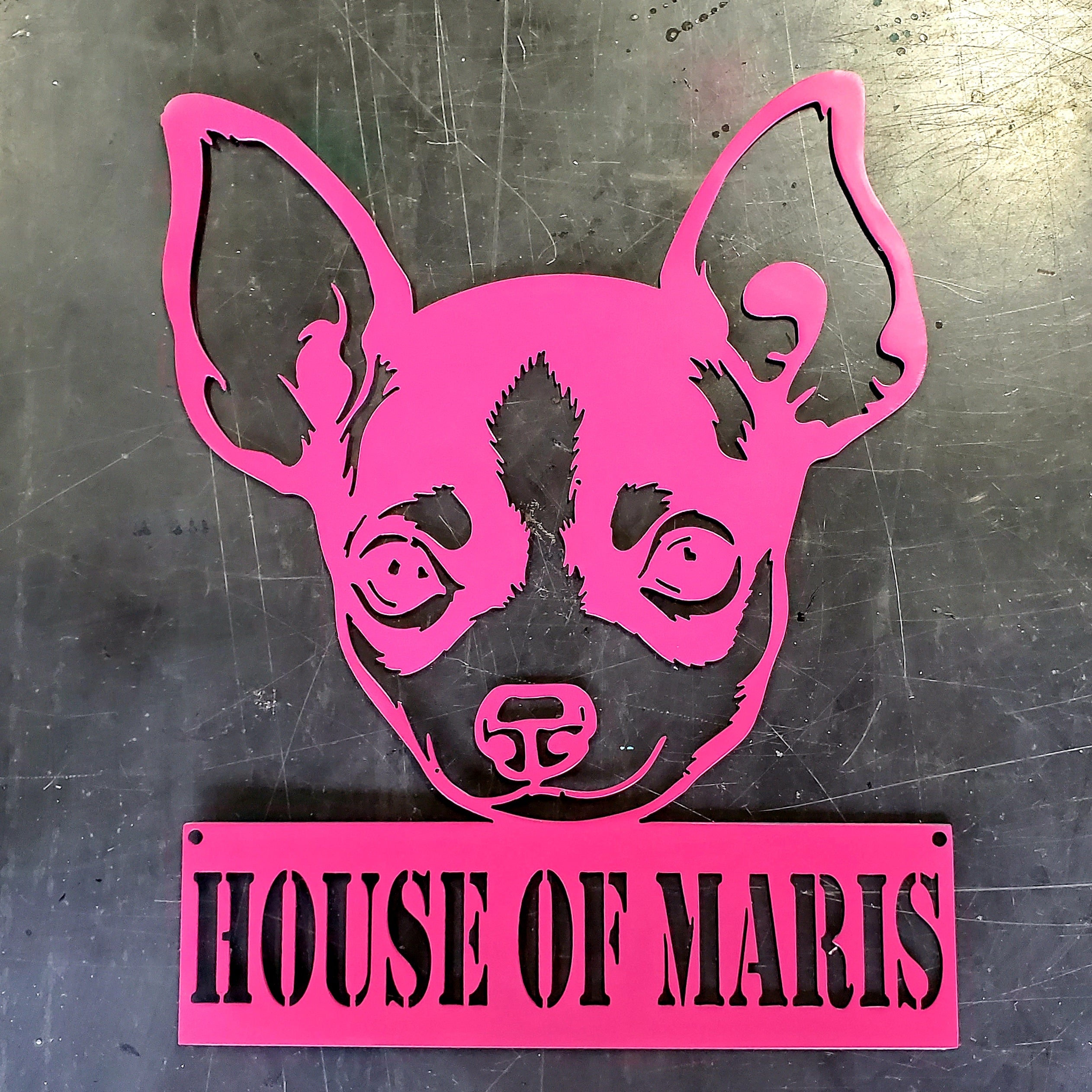 Chihuahua #1 Metal Art