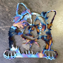 Chihuahua Metal Wall Art
