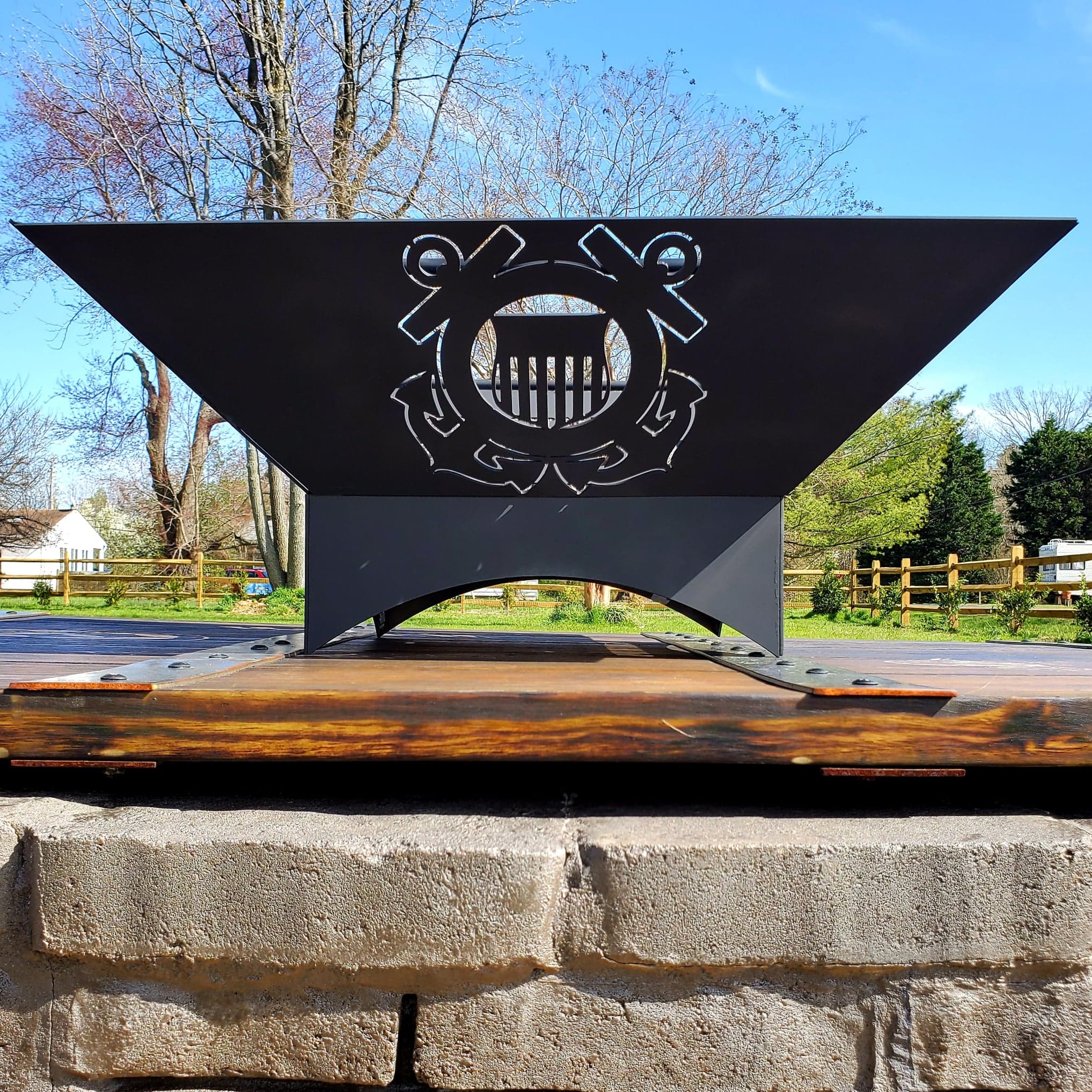 Coast Guard- Fire Pit Side Design