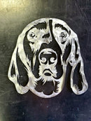 Coonhound Metal Art