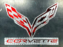 Corvette Logo Metal Art Home Decor Wall Decor Fabrication Welding Welder Annapolis Maryland Custom Personalized Gift