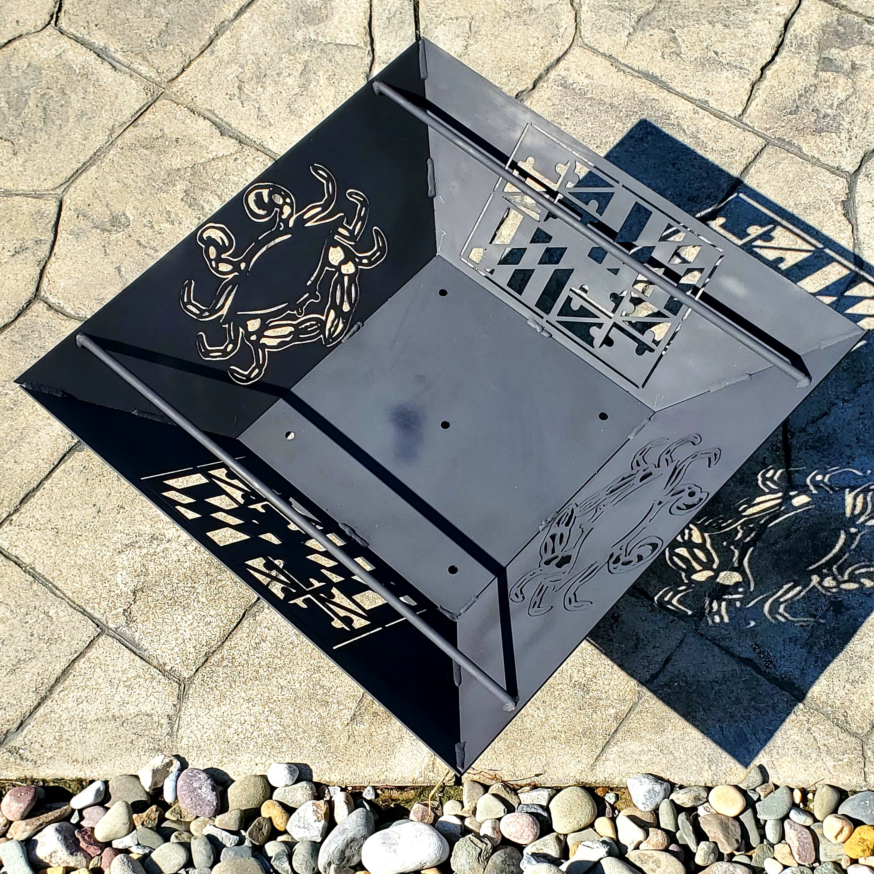 Blue Crab #1- Fire Pit Side Design