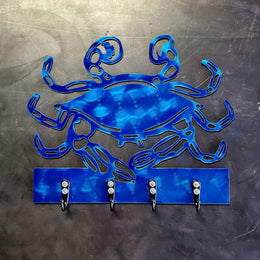 Blue Crab Key & Leash Hanger