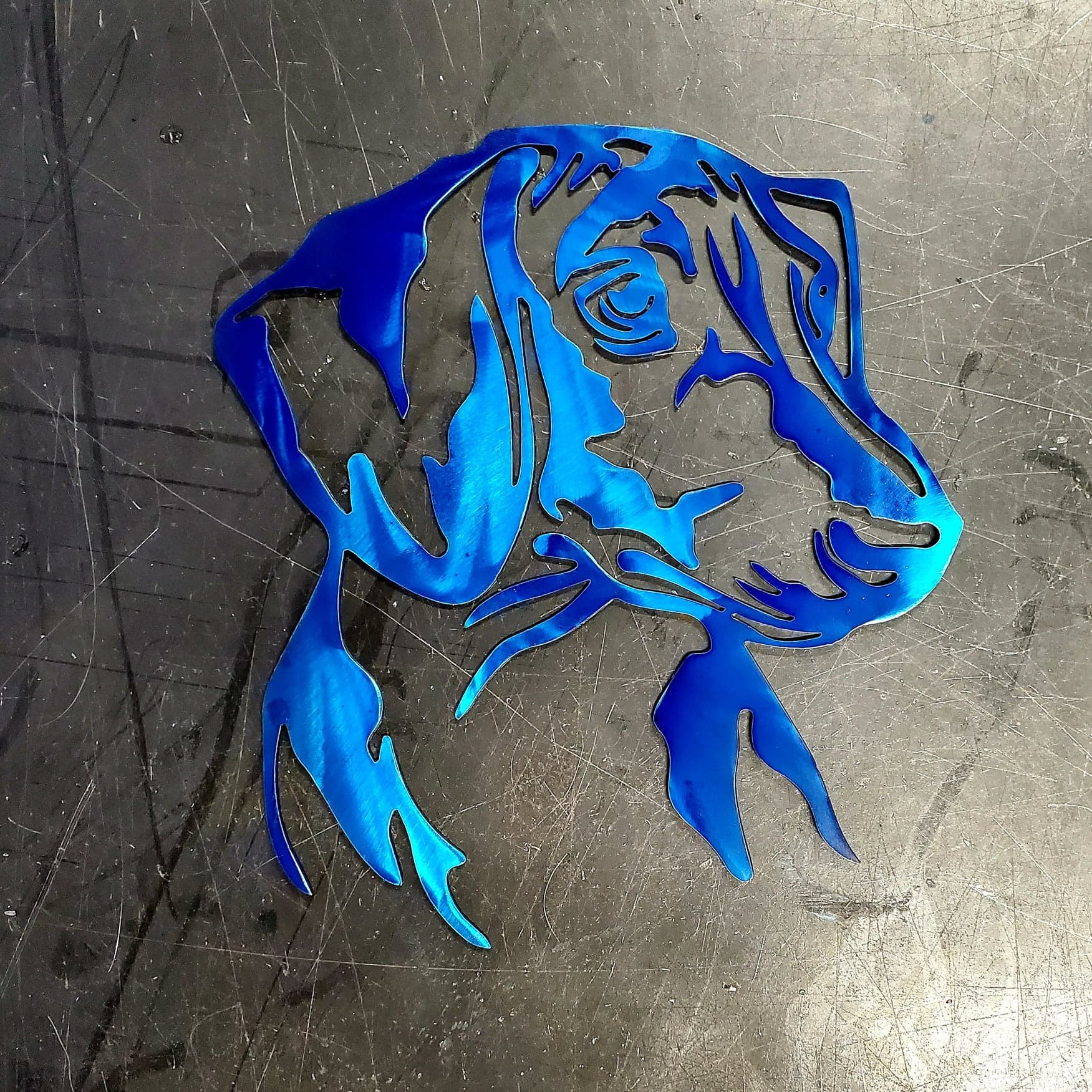 Dachshund #1 Metal Art