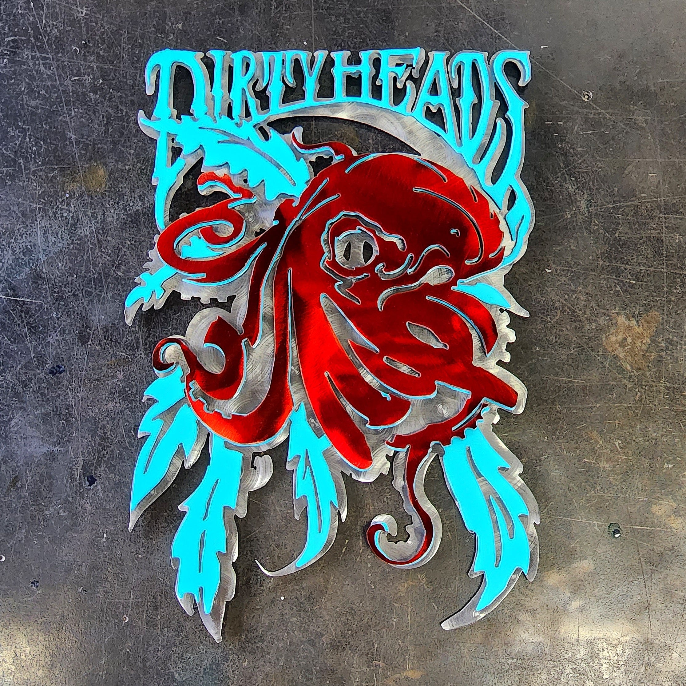 Dirty Heads Metal Art