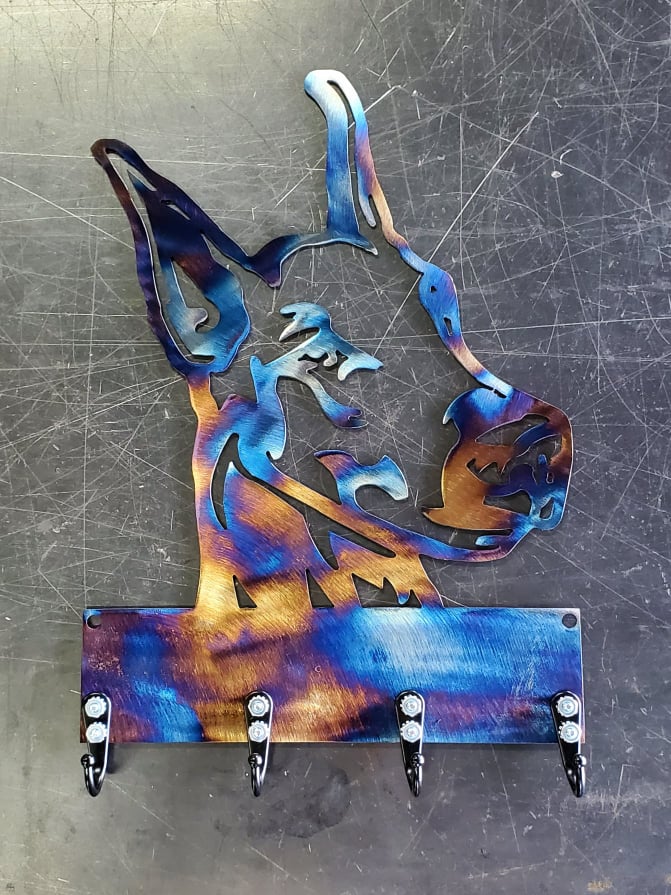 Doberman Pinscher #1 Metal Art