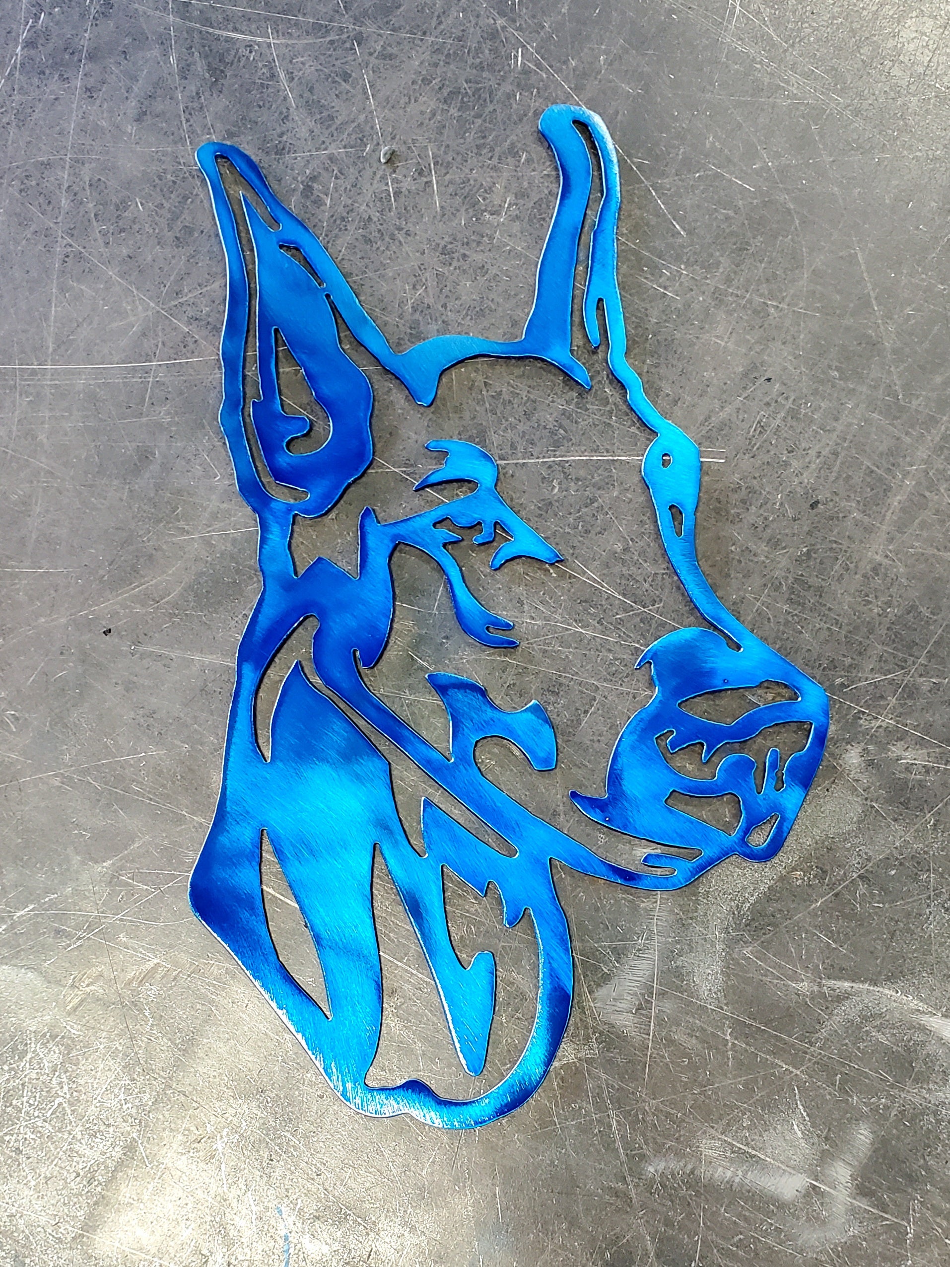 Doberman Pinscher #1 Metal Art