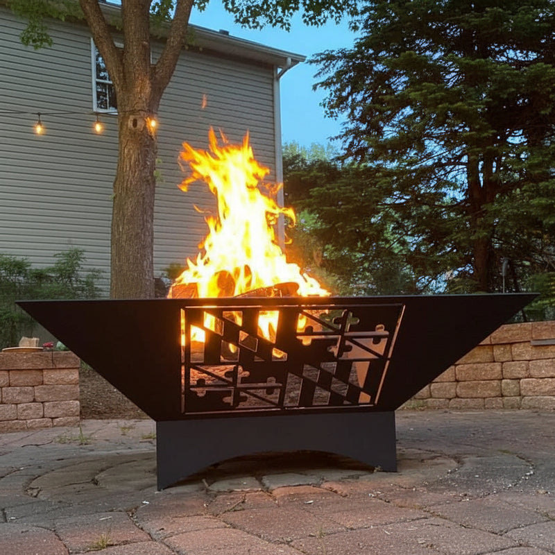 Maryland Flag | Fire Pit Side Design