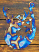 Buck Hunting Fishing Hook Geese Metal Art Home Decor Wall Decor Fabrication Welding Welder Annapolis Maryland Custom Personalized Gift