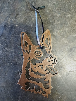 German Shepherd Ornament