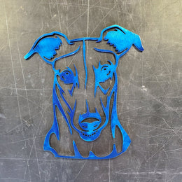 Greyhound Metal Wall Art