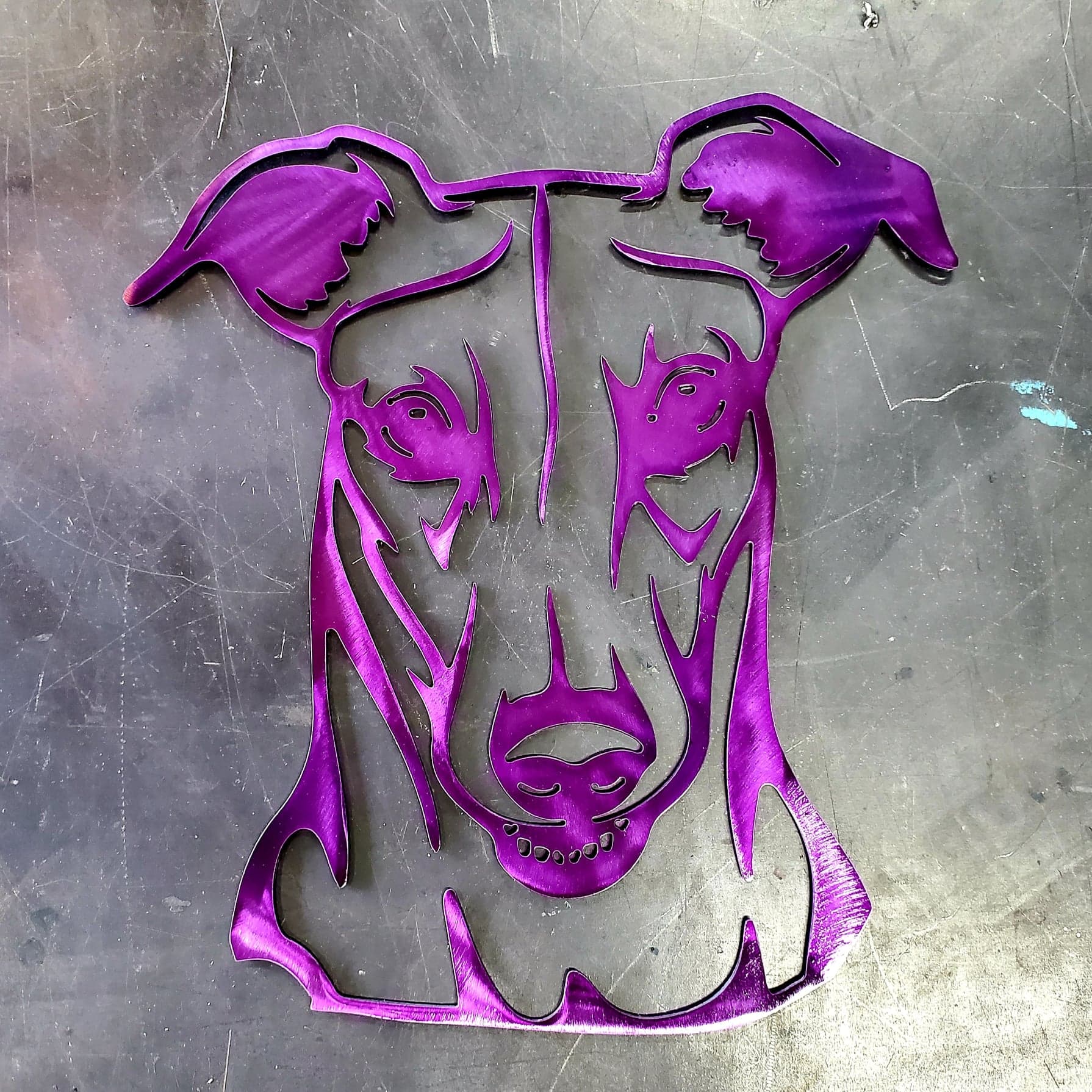 Greyhound #1 Metal Art