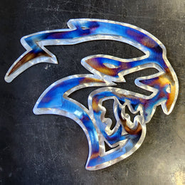 Dodge Hellcat Metal Wall Art