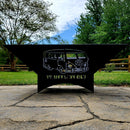 VW Bus- Fire Pit Side Design