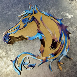 Horse Metal Wall Art