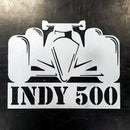 Indy 500 Metal Art