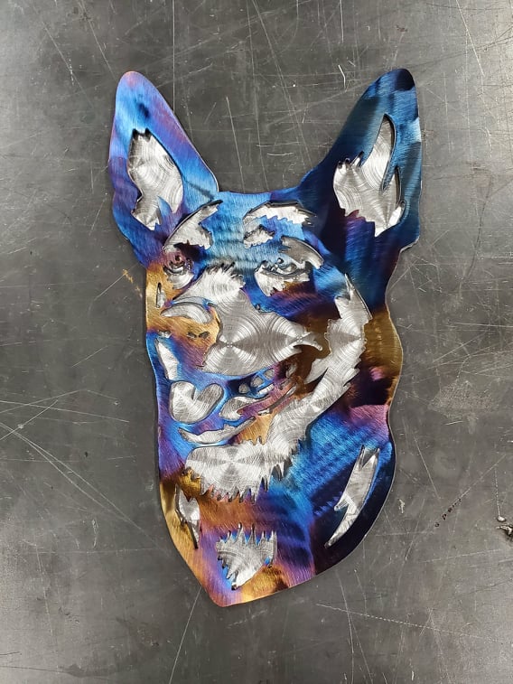 Kelpie Metal Art