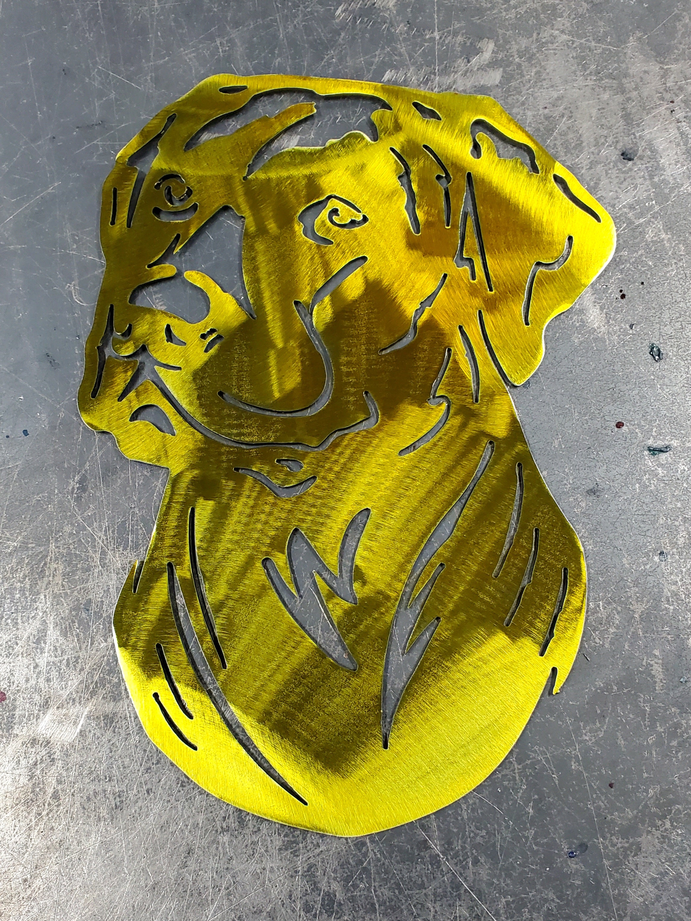 Labrador Retriever #1 Metal Art