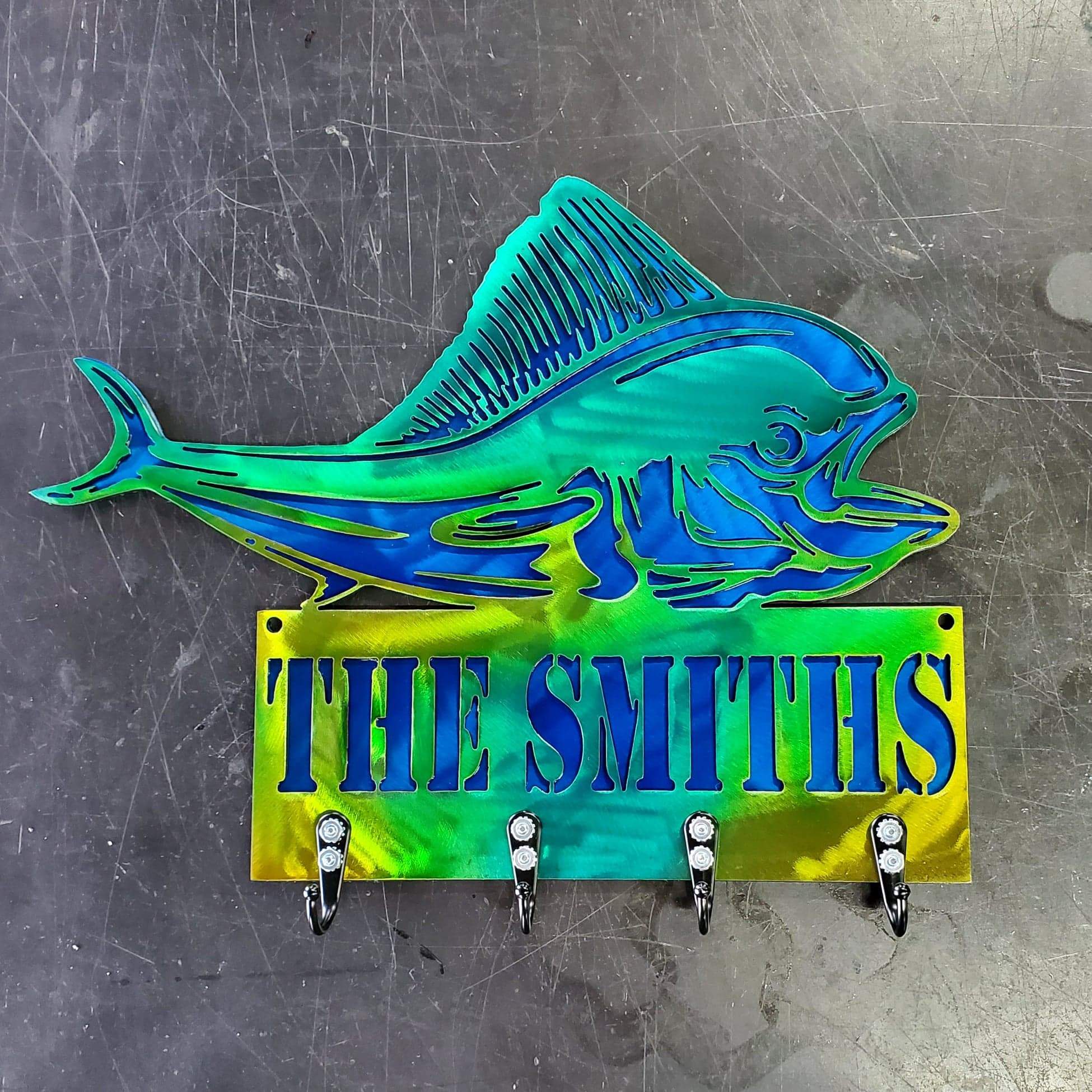 Mahi Mahi Key & Leash Hanger