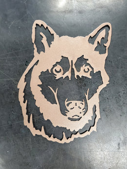 Malamute Metal Wall Art